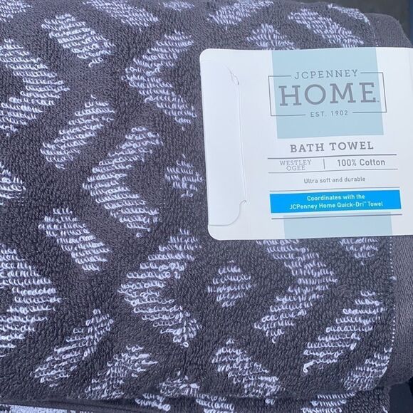 COPY - ✨4xHP✨Home Westly Ogee Geometric Bath Towel✨ - Picture 4 of 4